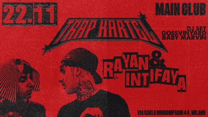 Cover for event: Trap Kartel Vol.9 | RAYAN & INTIFAYA