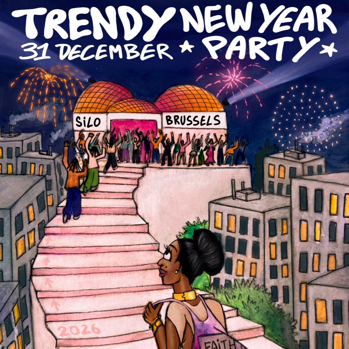 TRENDY • NEW YEAR'S EVE • 31 DECEMBER • SILO BRUSSELS image