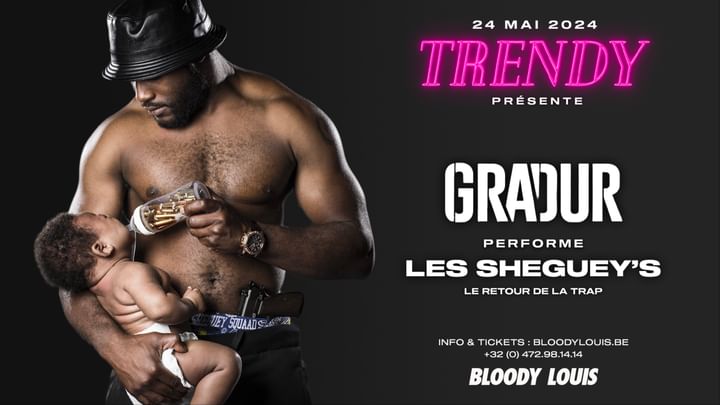 Cover for event: TRENDY x GRADUR PERFORME LES SHEGUEY • 24 MAI