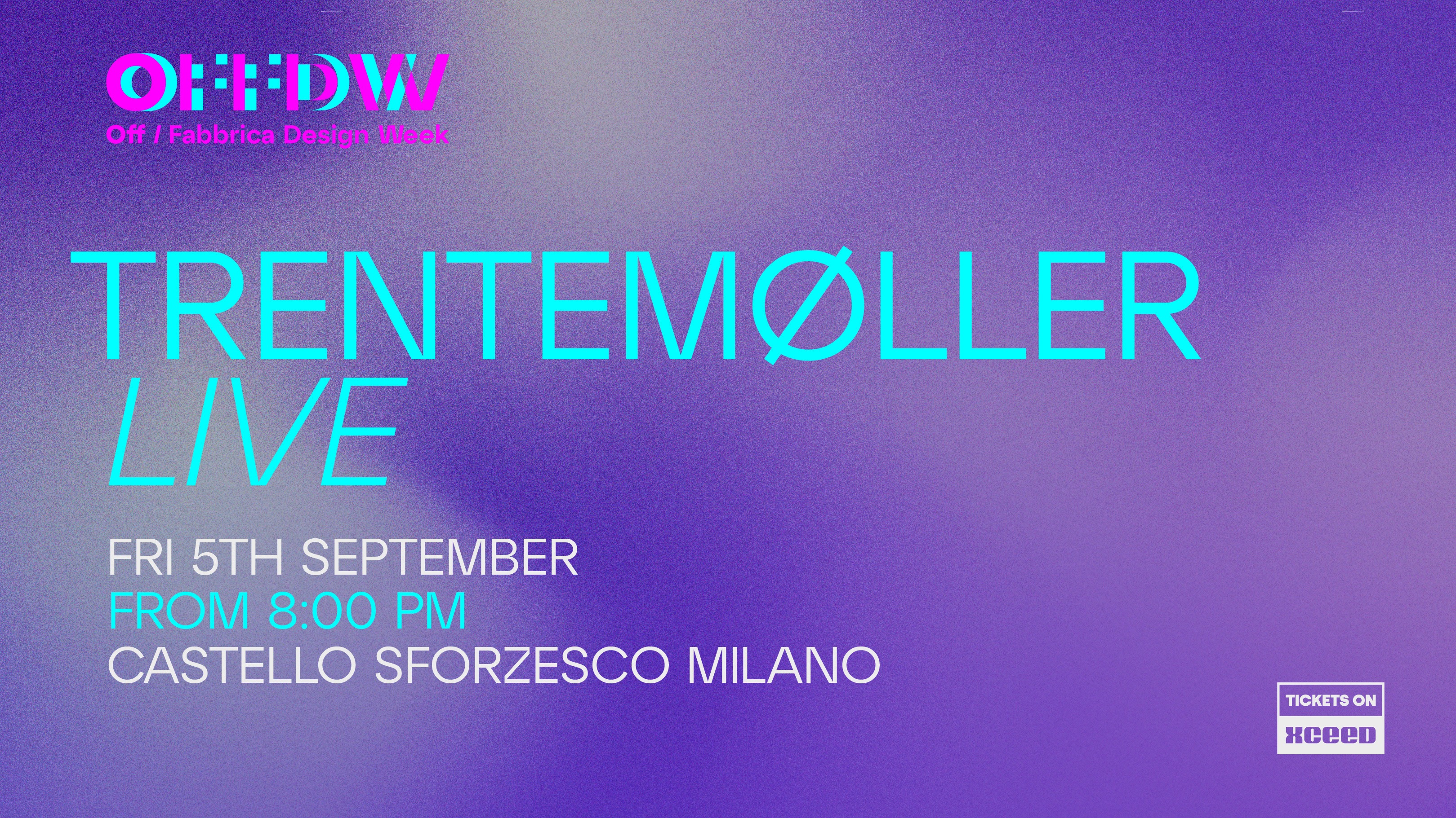 Trentemøller LIVE feat OFFDW | 05.09 image