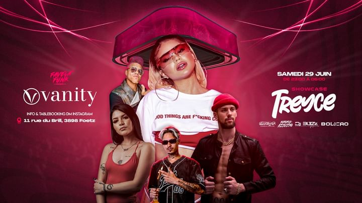 Cover for event: Treyce, Live Vanity Luxembourg