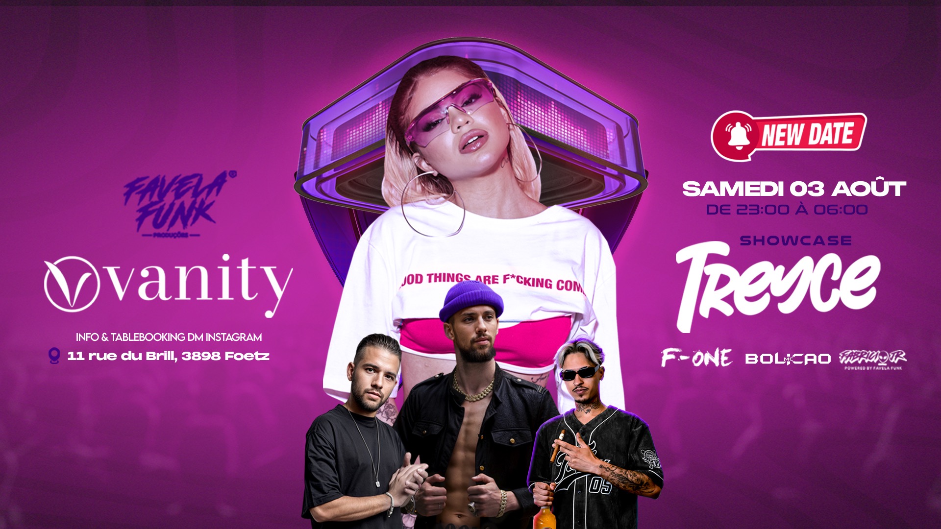 Treyce, Live Vanity Luxembourg image