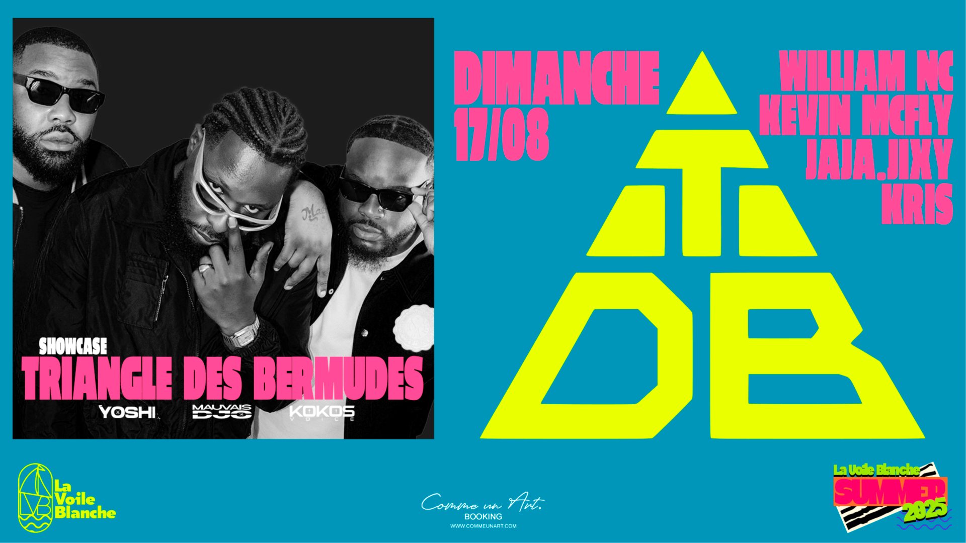 TRIANGLE DES BERMUDES - DIMANCHE 17 AOÛT - SHOWCASE image