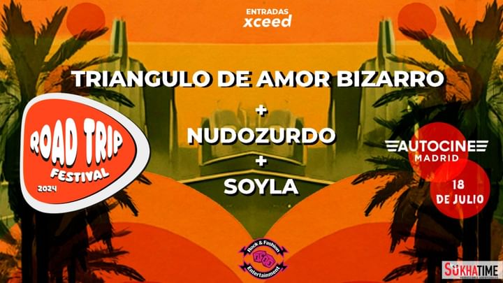 Cover for event: Triangulo de Amor Bizarro + Nudozurdo + Soyla