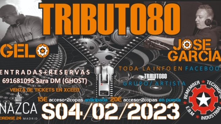Cover for event: TRIBUTO 80