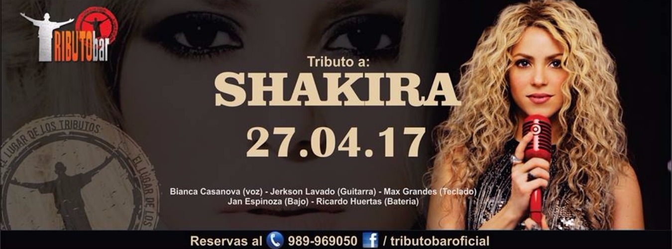 Tributo a Shakira // TRIBUTO BAR image