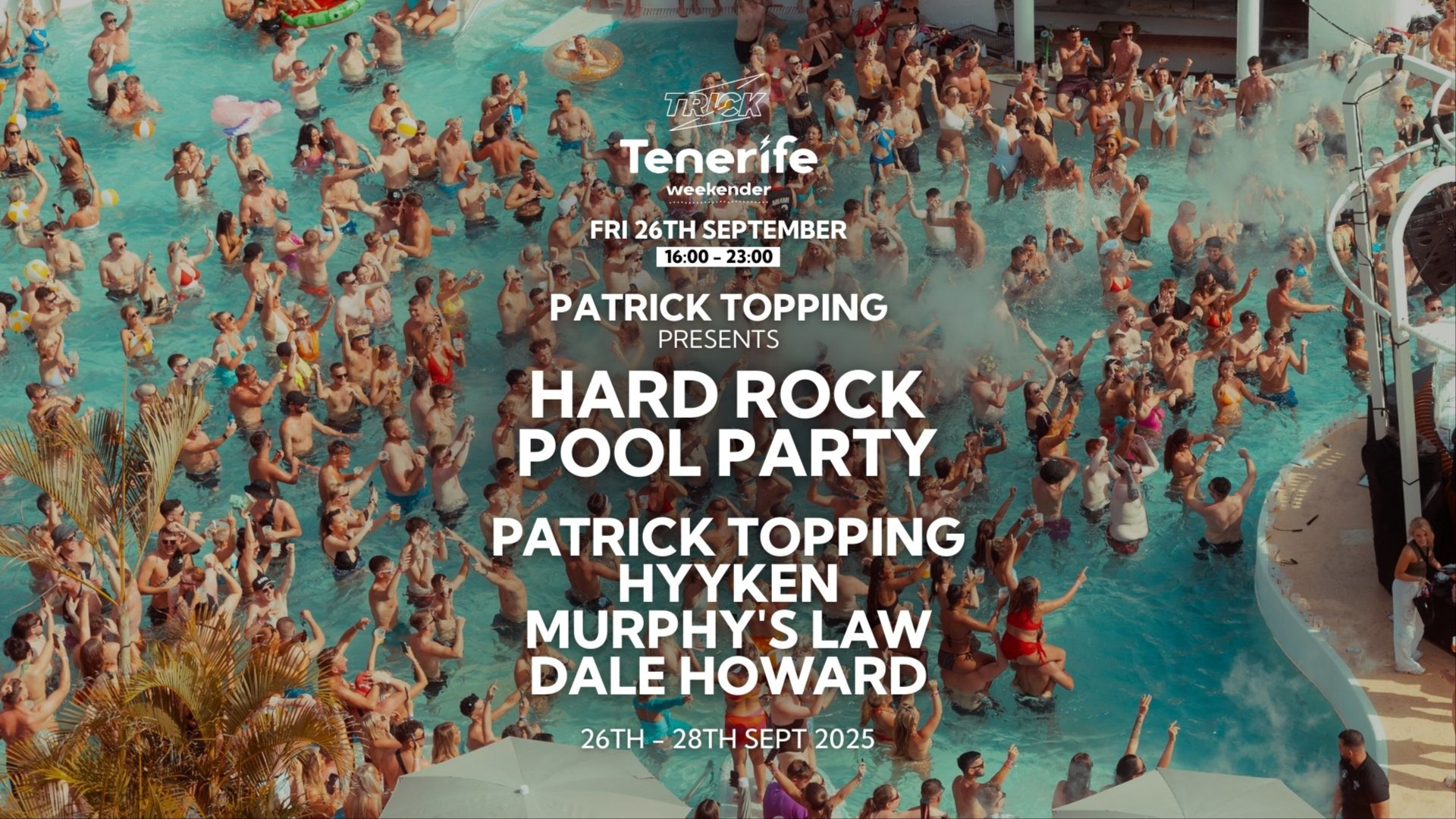 Trick Tenerife: Hard Rock Pool Party image