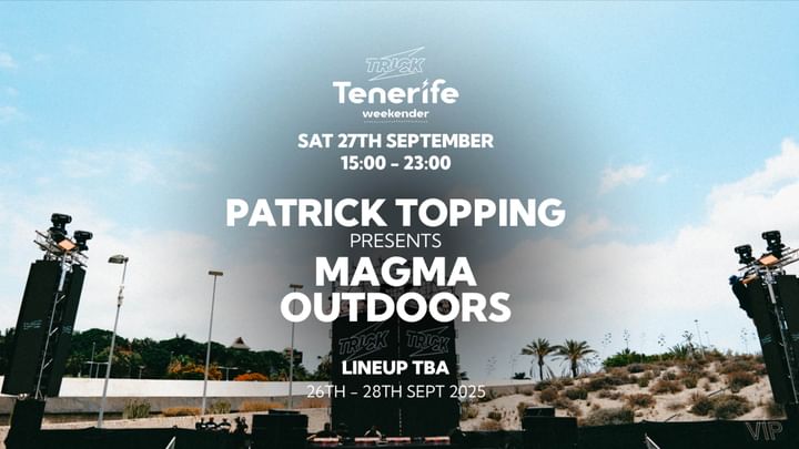 Cover for event: Trick Tenerife: Magma Outdoors