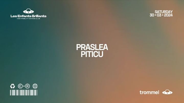 Cover for event: Trommel pres. Praslea + Piticu