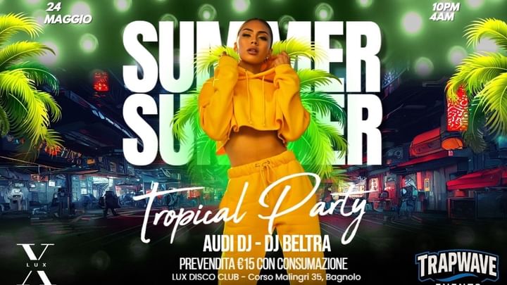 Cover for event: Tropical party