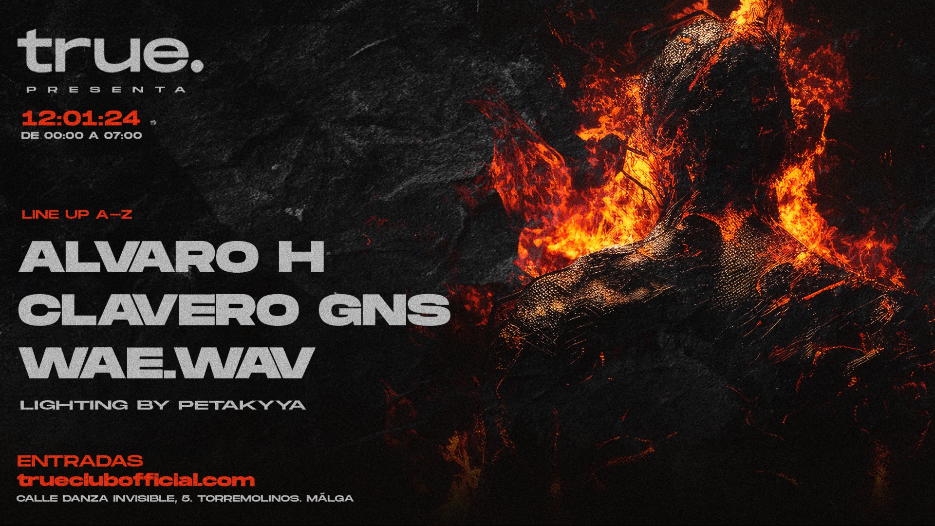 TRUE CLUB PRESENTA A ALVARO H, CLAVERO GNS Y WAE.WAV