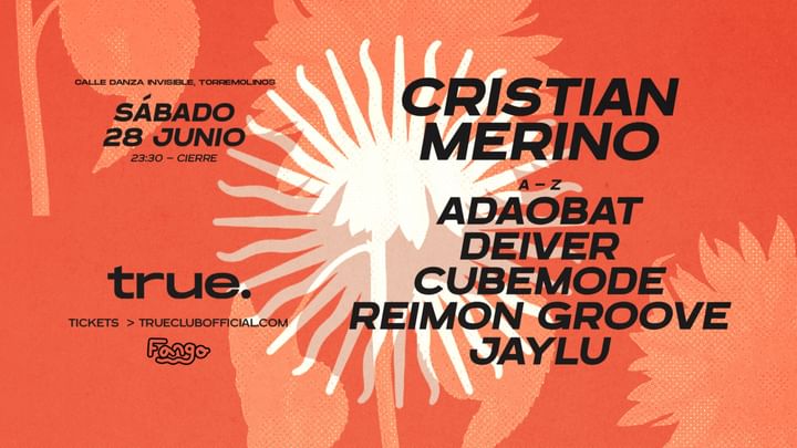 Cover for event: TRUE CLUB PRESENTA FANGO CON CRISTIAN MERINO, ADAOBAT, DEIVER, CUBEMODE, REIMON GROOVE Y JAYLU