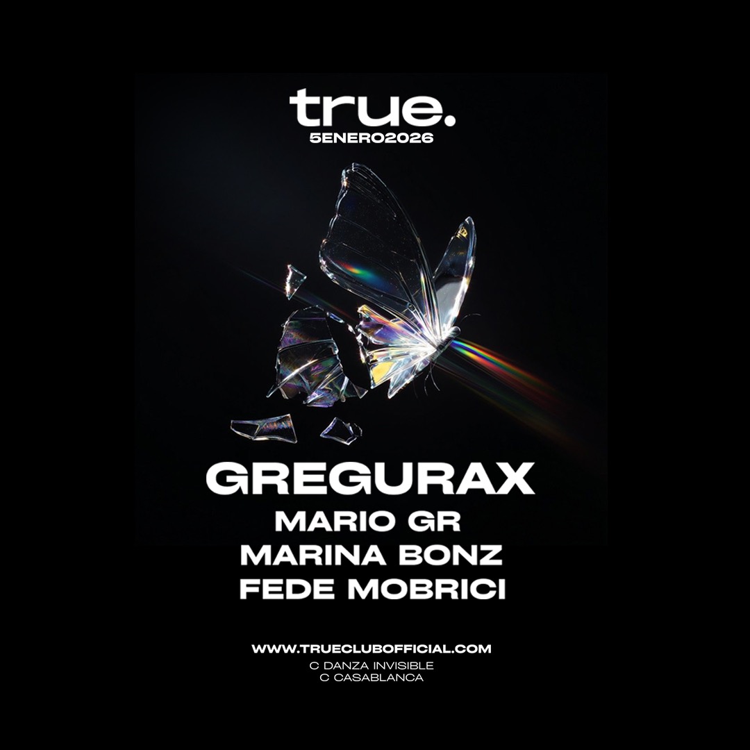 TRUE CLUB PRESENTA A GREGURAX, MARIO GR, MARINA BOONZ Y FEDE MOBRICI image