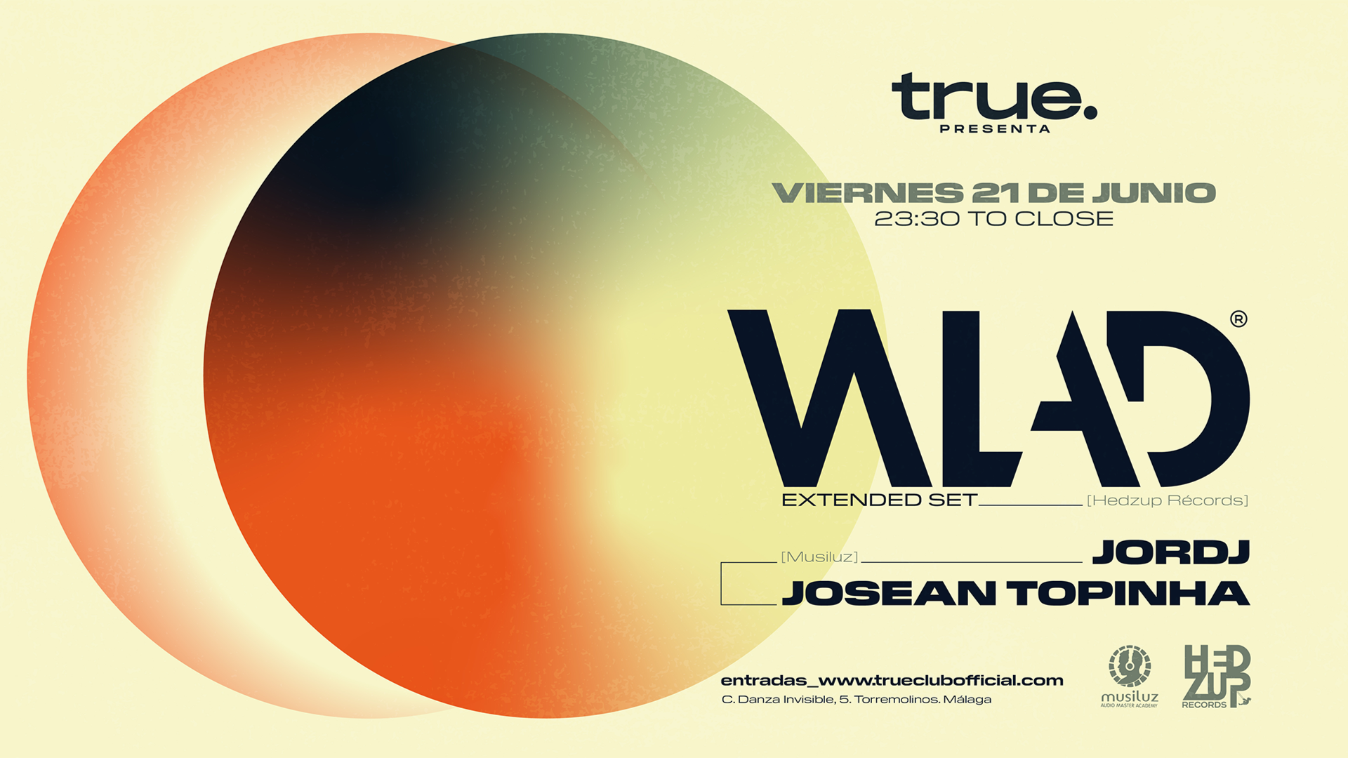 TRUE CLUB PRESENTA A WLAD, JORDJ Y JOSEAN TOPINHA image