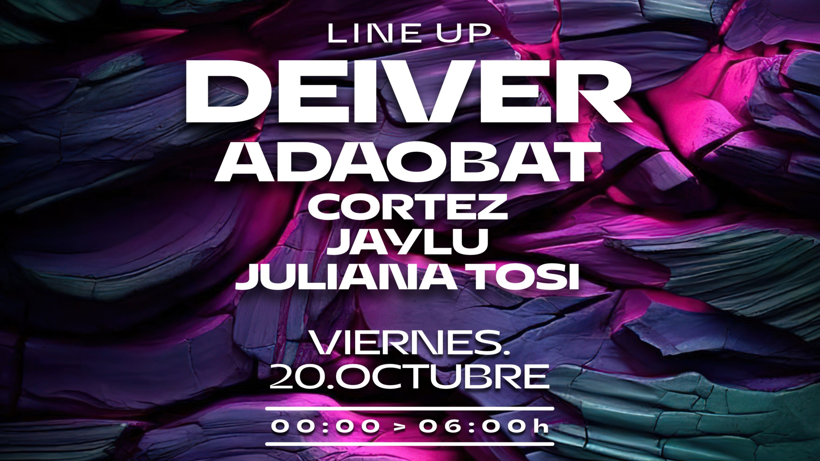 TRUE CLUB PRESENTA DEIVER, ADAOBAT, CORTEZ, JAYLU Y JULIANA TOSI image