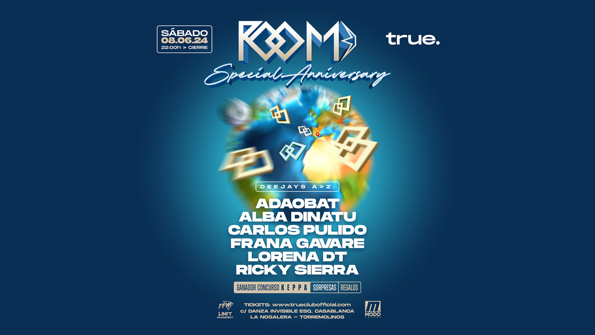 TRUE CLUB PRESENTA ROOM 13 SPECIAL ANNIVERSARY image