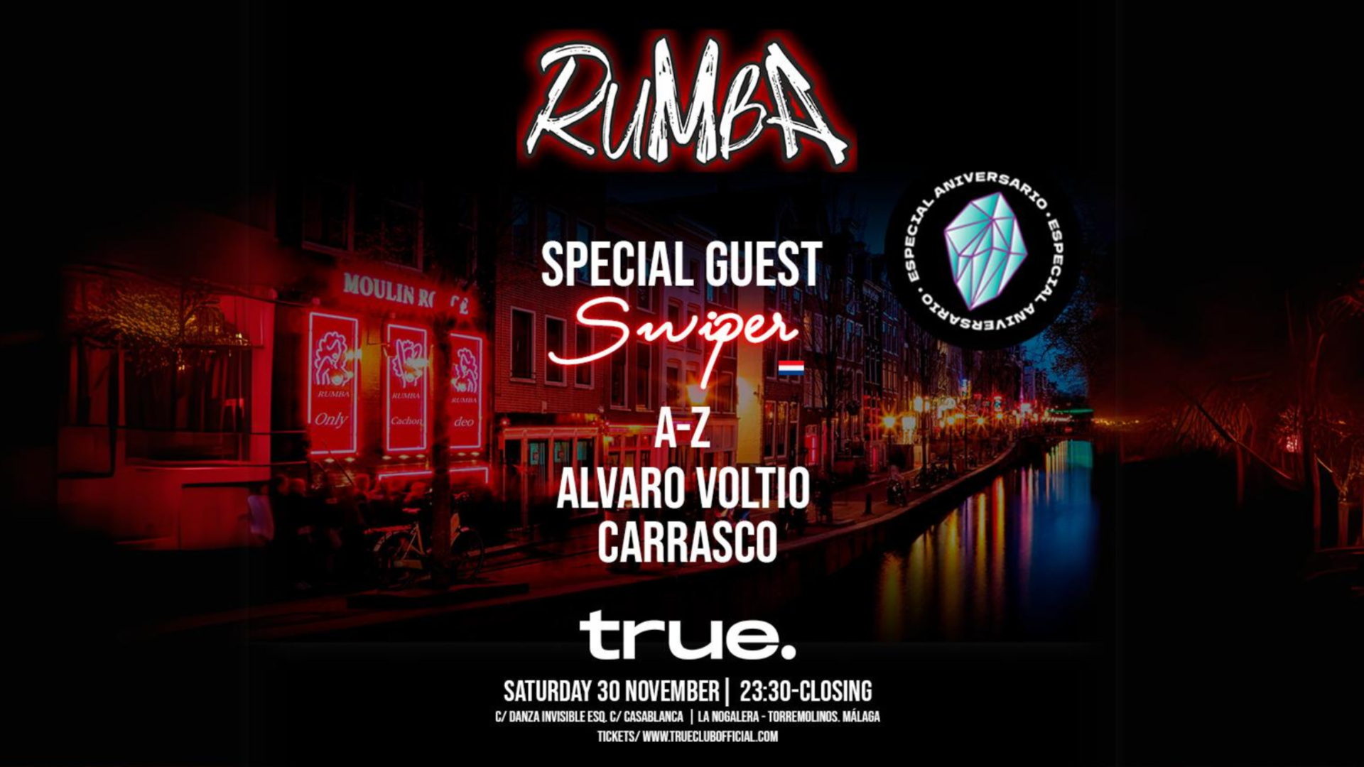 TRUE CLUB PRESENTA RUMBA CON SWIPER, ÁLVARO VOLTIO Y CARRASCO image