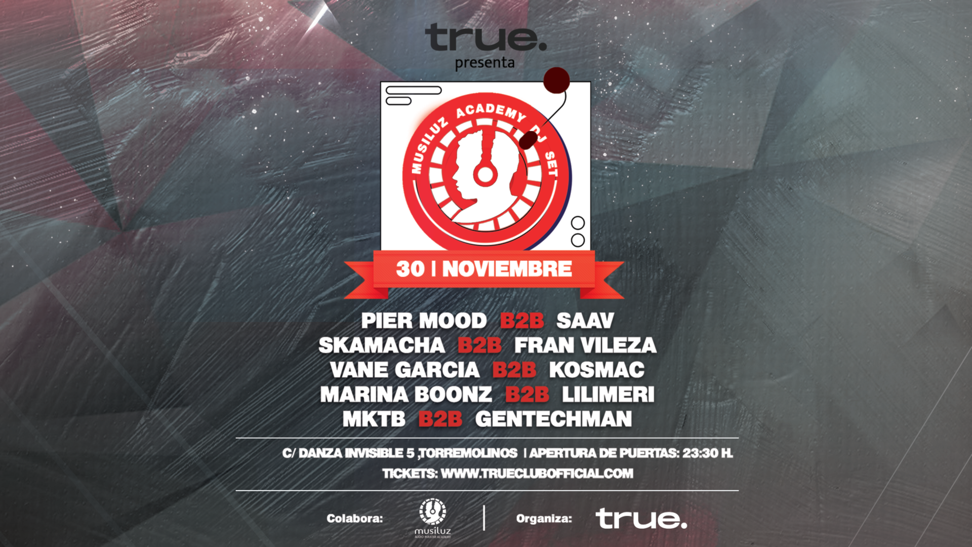 TRUE CLUB PRESENTA MUSILUZ image