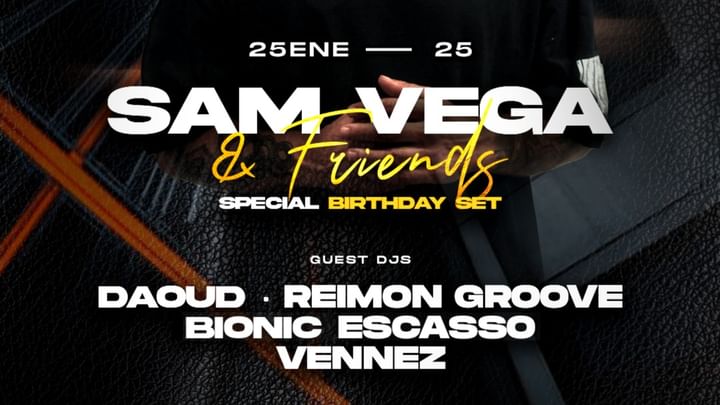 Cover for event: TRUE CLUB PRESENTA VIBRA CON SAM VEGA, DAOUD, REIMON GROOVE, BIONIC ESCASSO Y VENNEZ