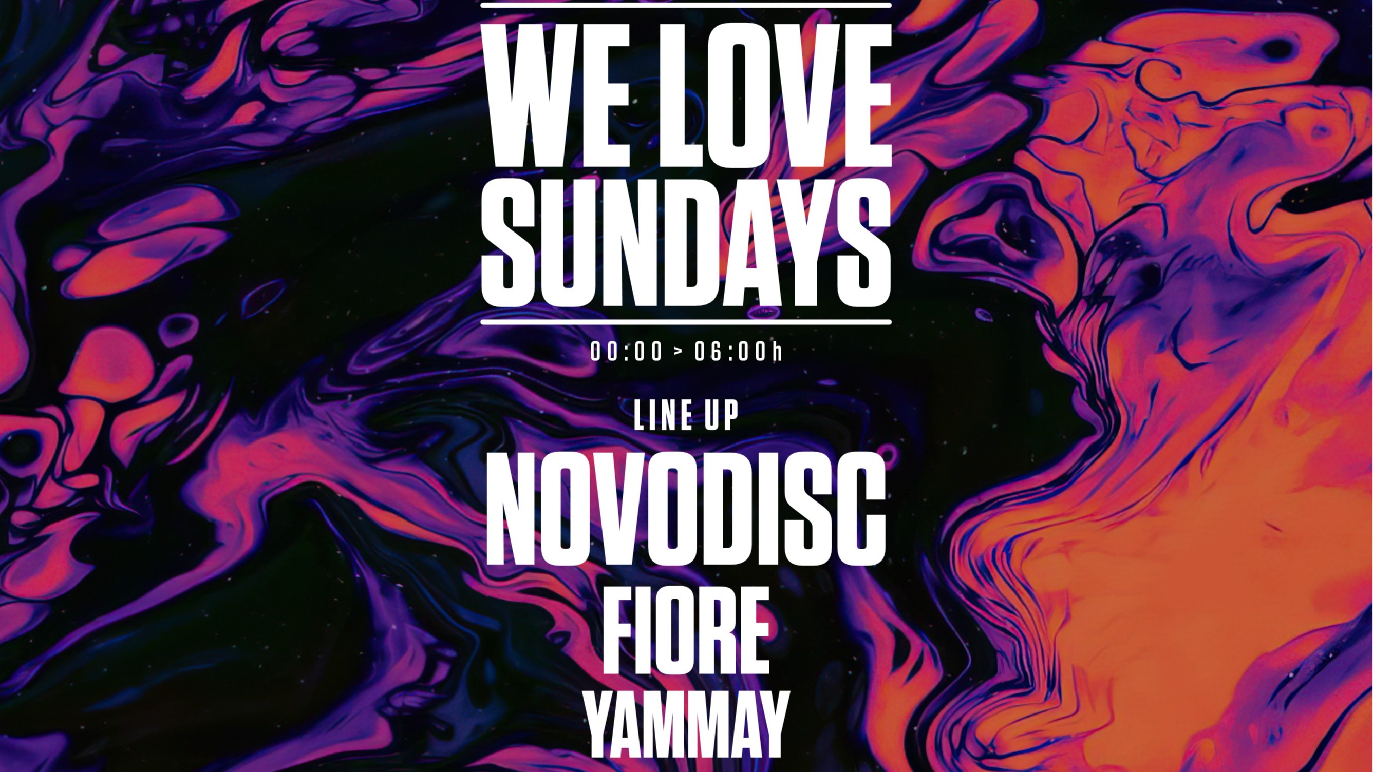TRUE CLUB PRESENTA "WE LOVE SUNDAYS" CON NOVODISC, FIORE Y YAMMAY image