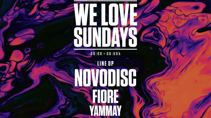 Cover for event: TRUE CLUB PRESENTA "WE LOVE SUNDAYS" CON NOVODISC, FIORE Y YAMMAY