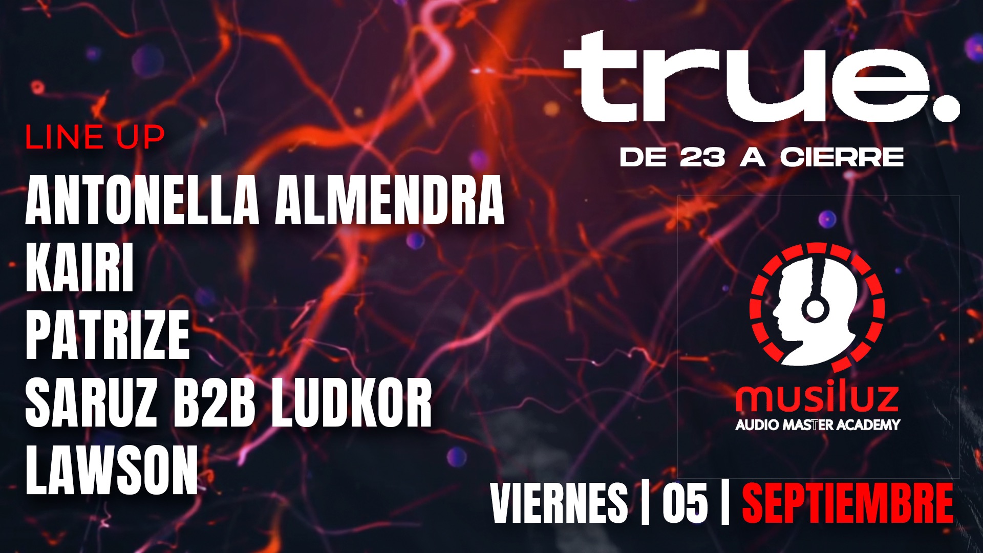 TRUE PRESENTA A ANTONELLA ALMENDRA, KAIRI, PATRIZIA, SARUZ B2B LUDKOR Y LAWSON image