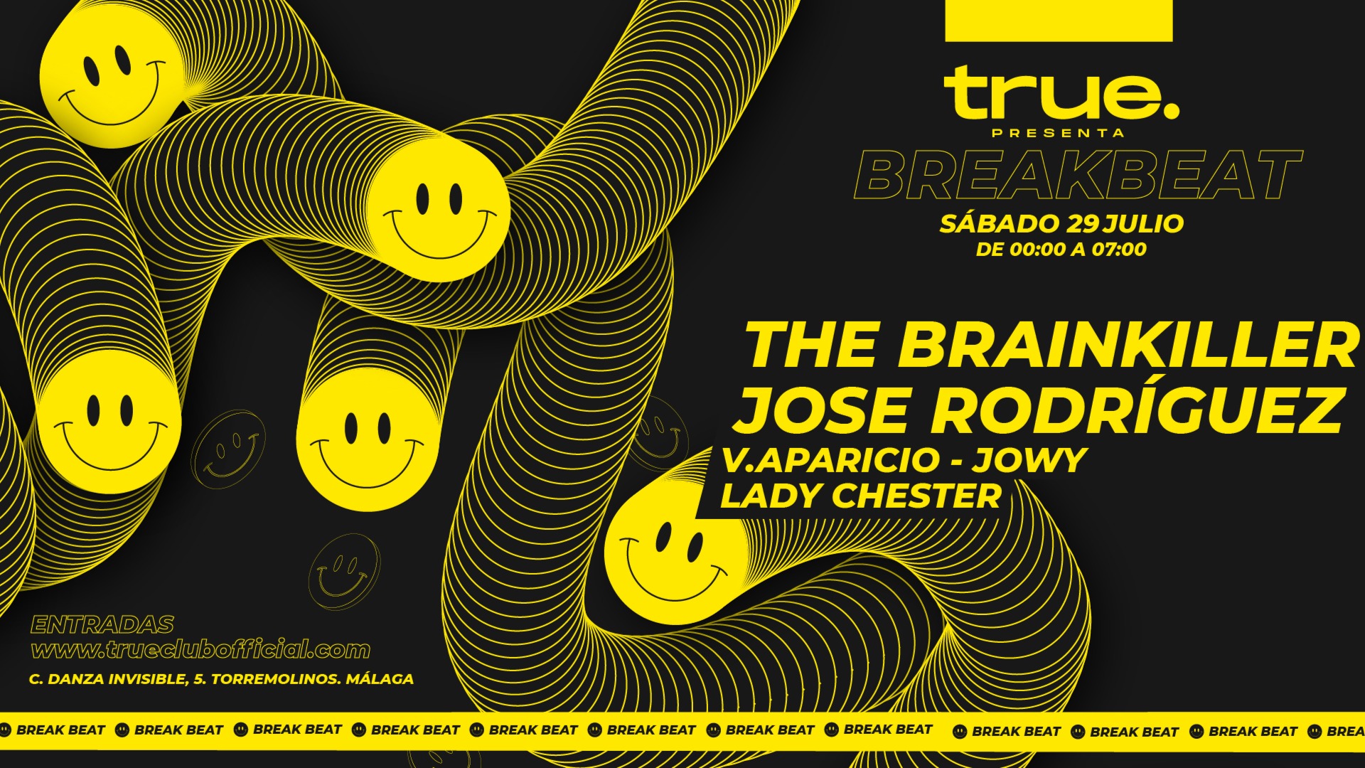 TRUE PRESENTA A BRAINKILLER, JOSE RODRÍGUEZ, V. APARICIO, JOWY Y LADY CHESTER image