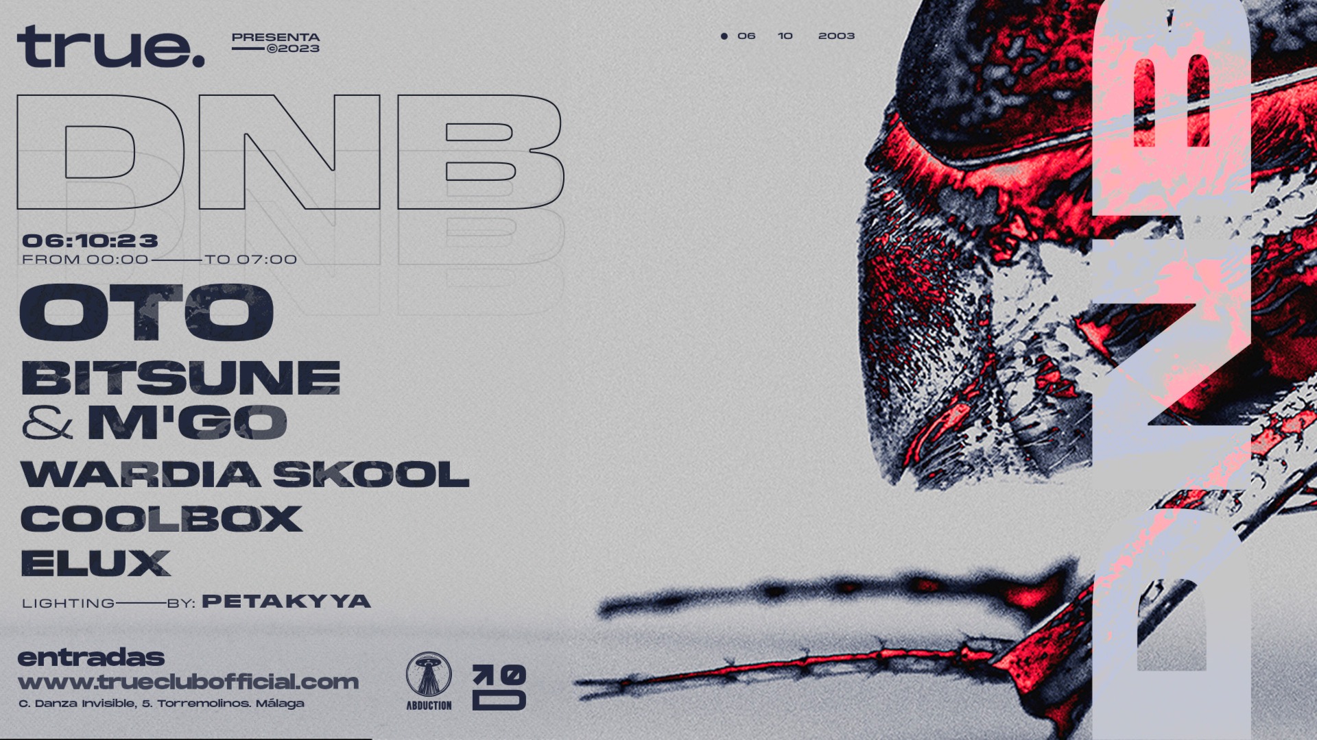 TRUE PRESENTA A OTO, BITSUNE & M´GO, WARDIA SKOOL, COOLBOX Y ELUX image