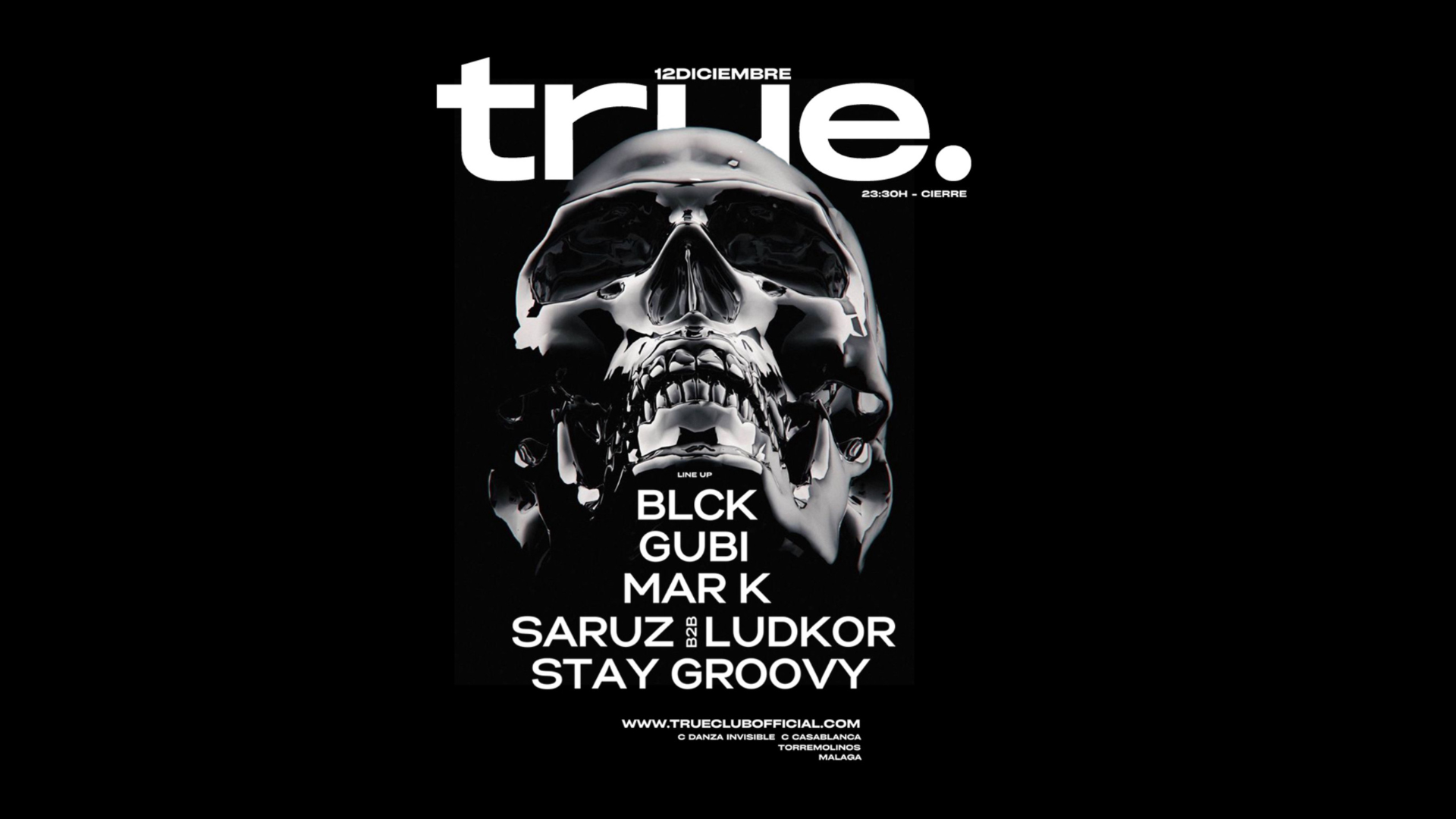 TRUE PRESENTA BLCK, GUBI, MAR K, SARUZ B2B LUDKOR & STAY GROOVE image