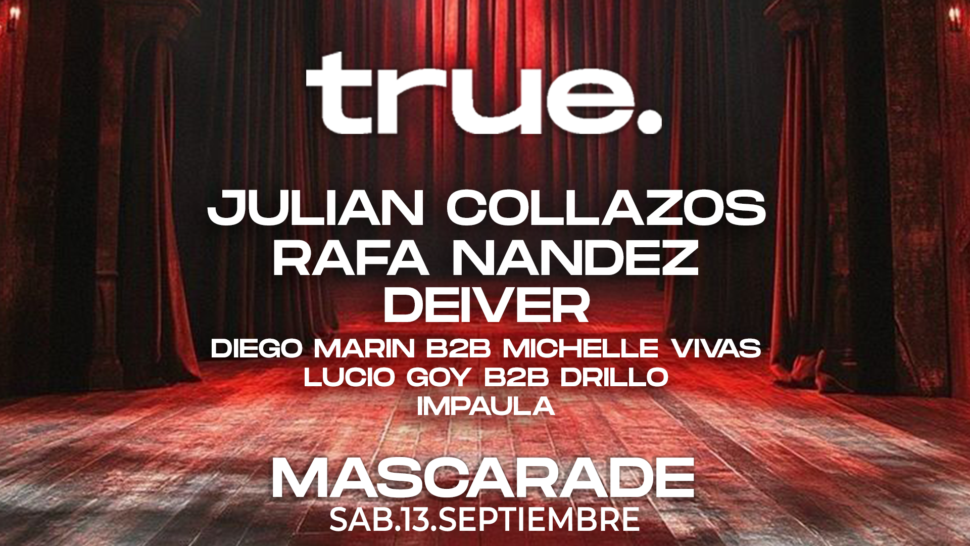 TRUE PRESENTA DUFF MUSIC: MASCARADE image