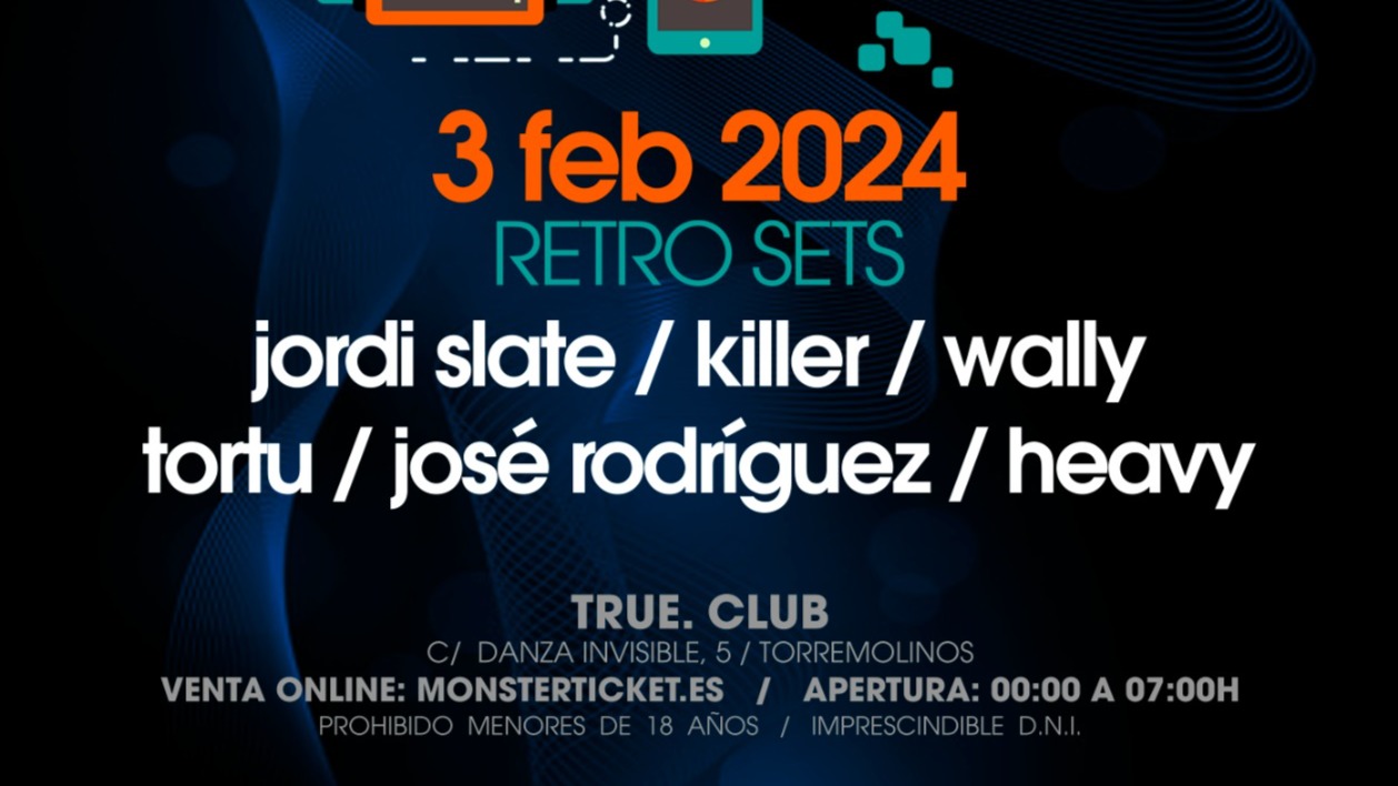 TRUE PRESENTA HEATPRO RETRO SETS CON JORDI SLATE, KILLER, WALLY, TORTU, JOSÉ RODRÍGUEZ Y HEAVY image