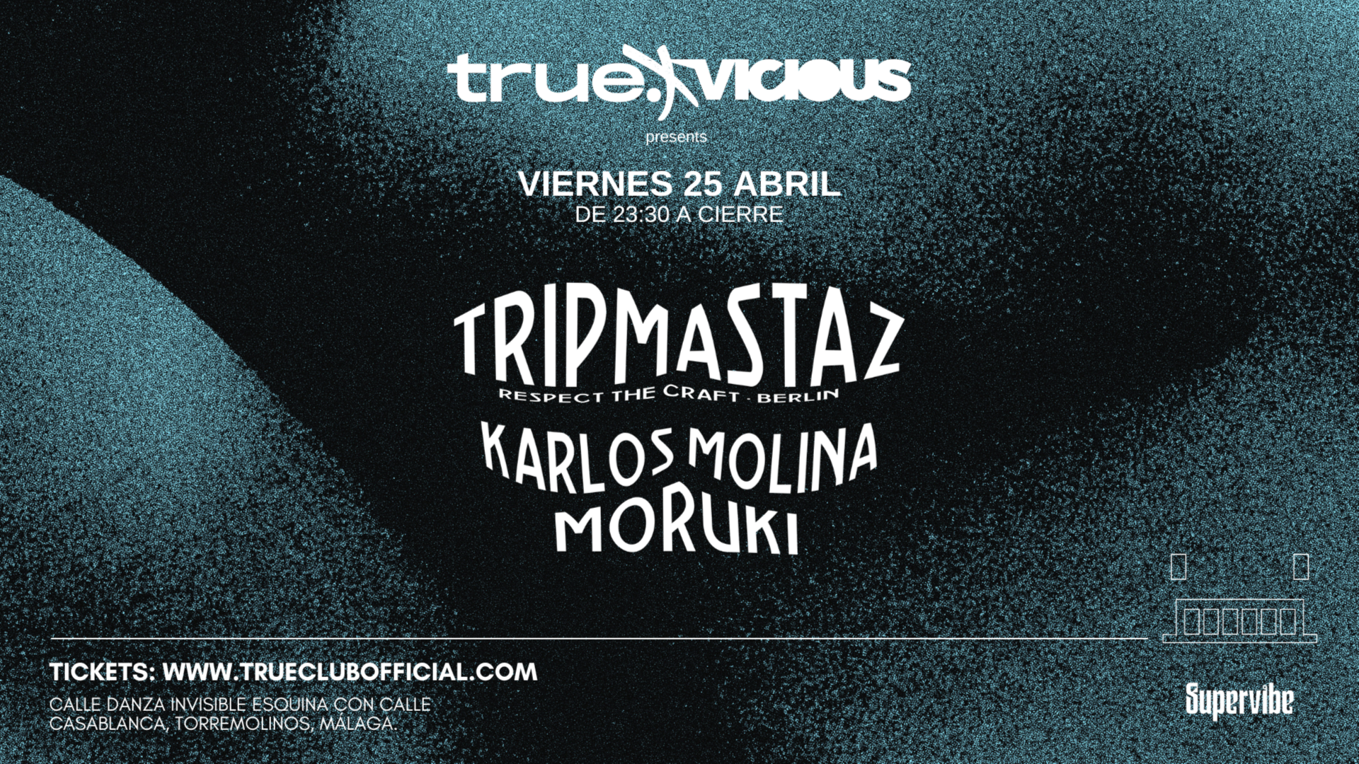TRUE X VICIOUS CON TRIPMASTAZ, KARLOS MOLINA Y MORUKI image