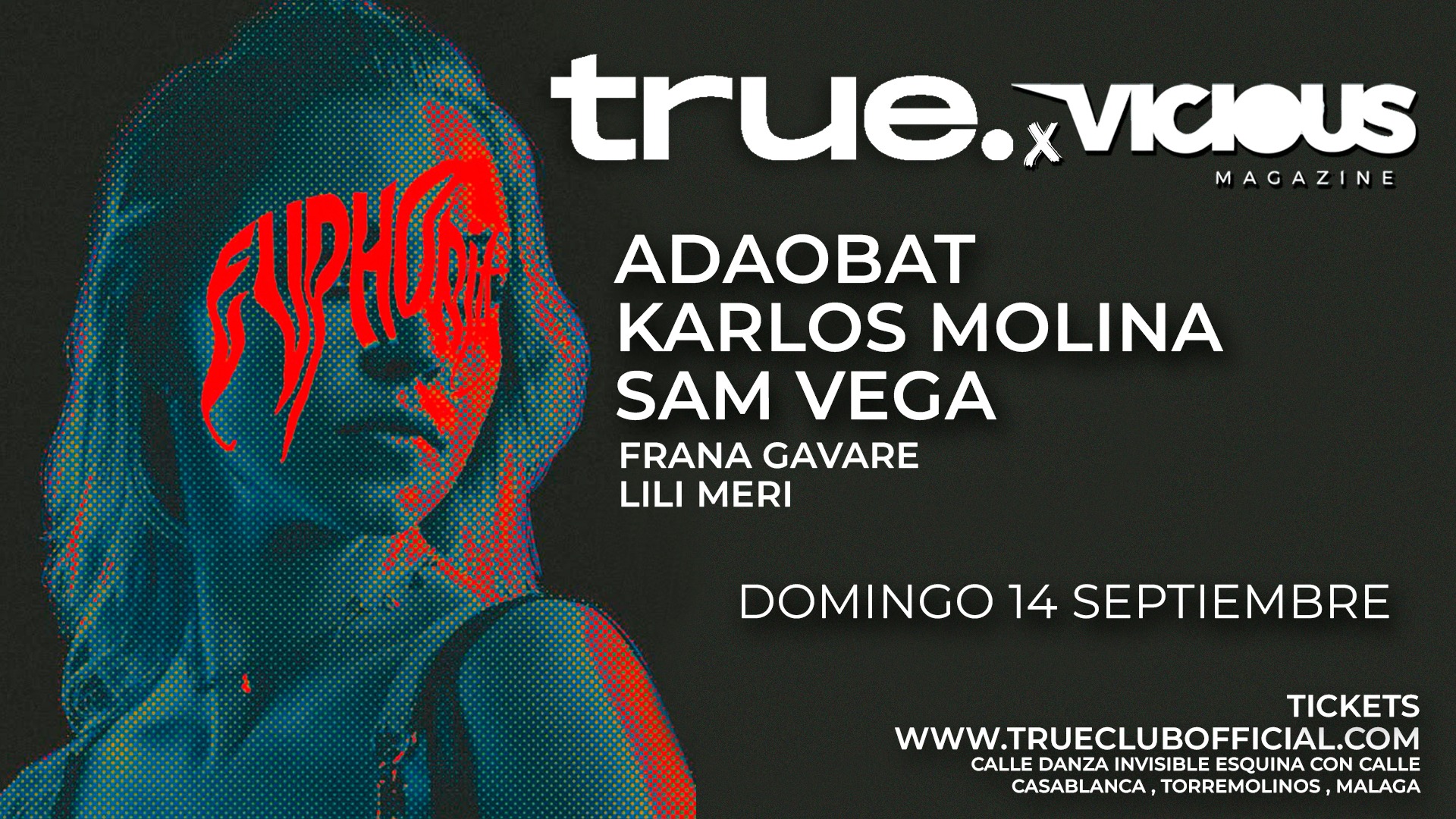 TRUE X VICIOUS W/ ADAOBAT, KARLOS MOLINA, SAM VEGA, FRANA GAVARE Y LILIMERI image