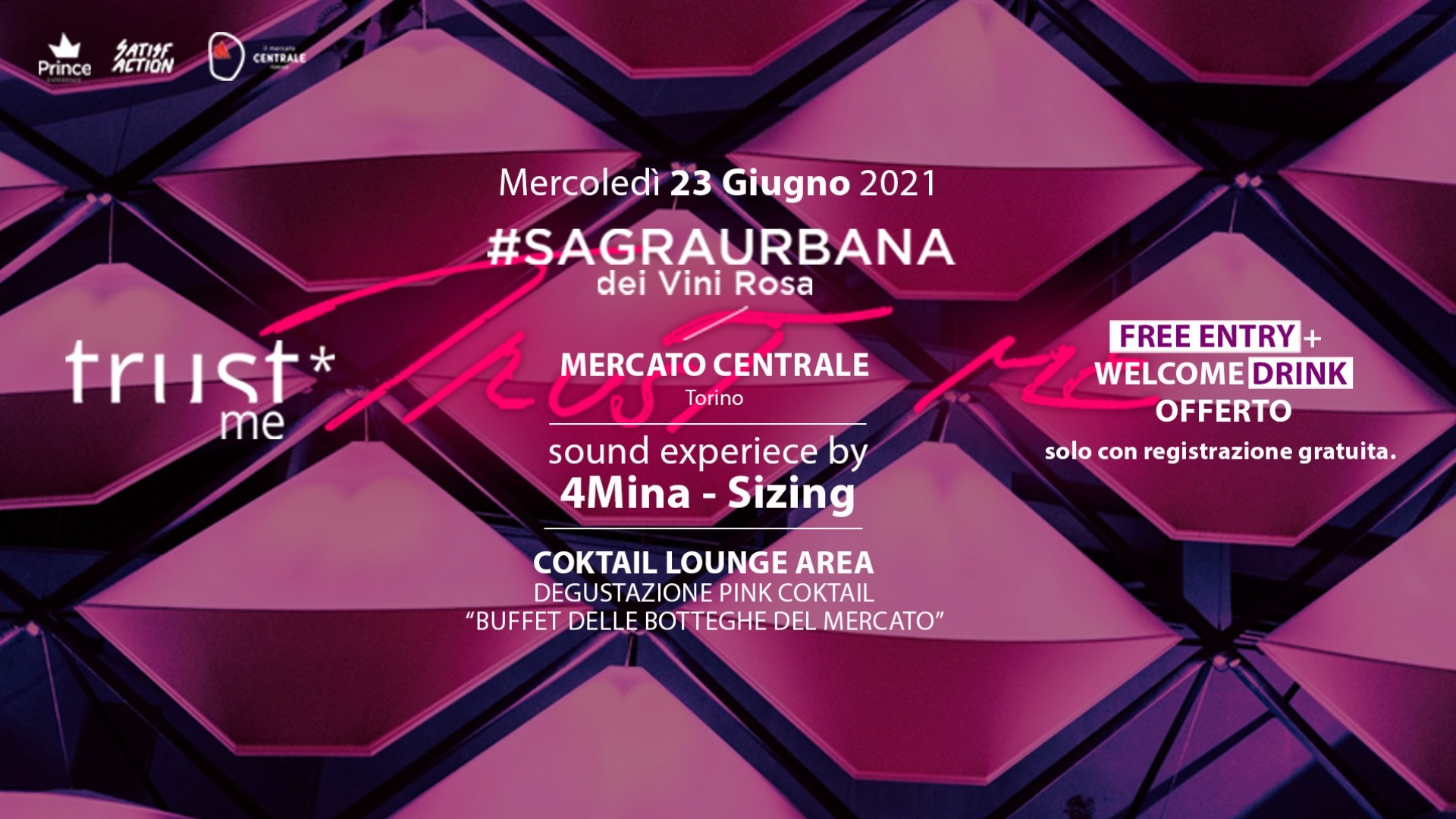 Trust*Me alla #SAGRAURBANA dei Vini Rosa / 23.06.2021 image