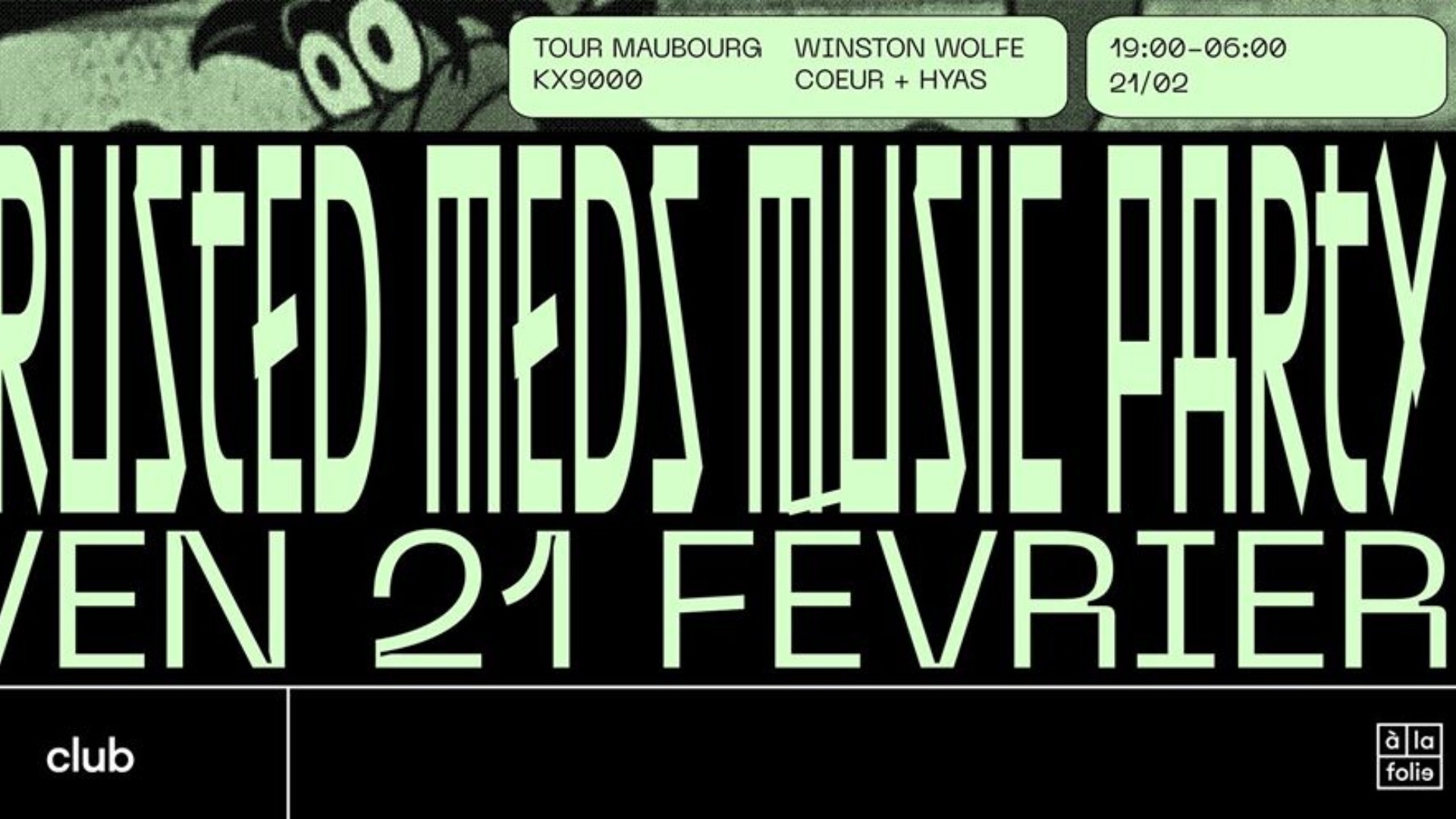 Trusted Meds Music Party : Tour-Maubourg, Kx9000 & more image