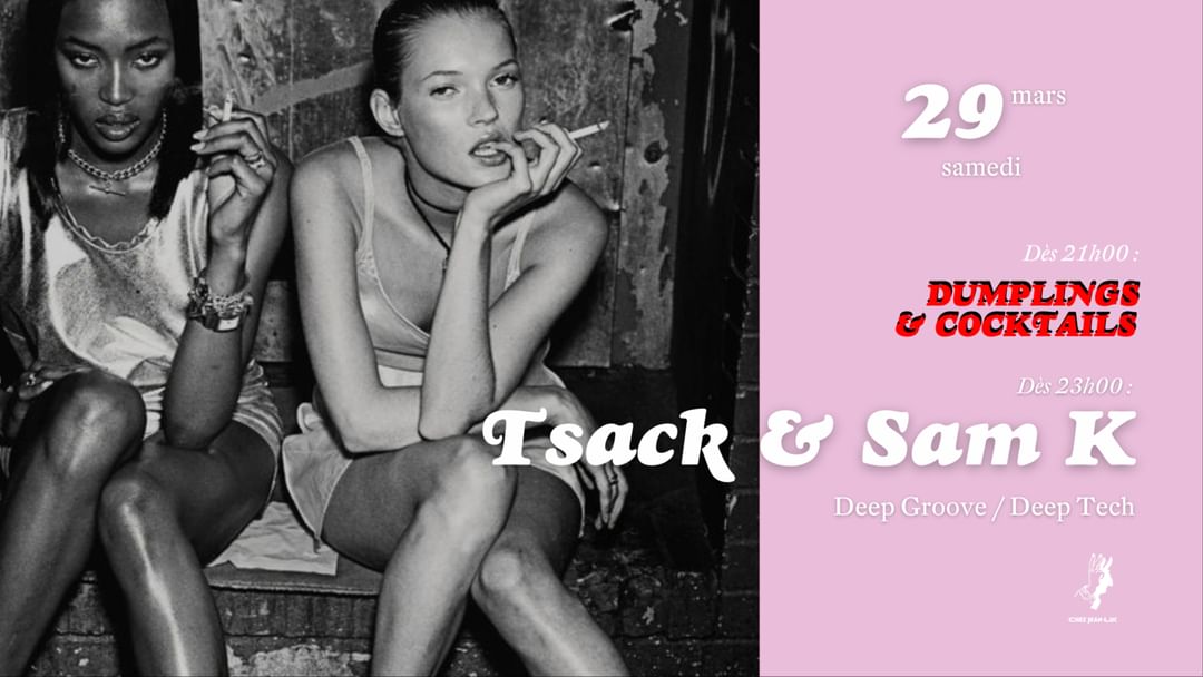 Cartel del evento Tsack & Sam K