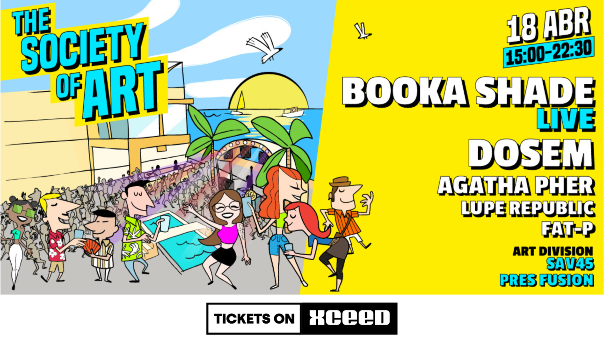 TSOA: Booka Shade, DOSEM, Agatha Pher & more | from 15:00am to 22:30pm image