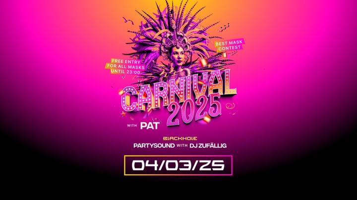 Cover for event: TUE 4.3. CARNIVAL 2025