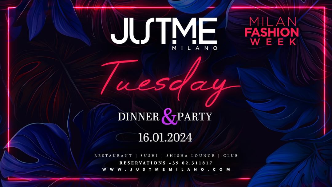 Tuesday Night - MFW event cover