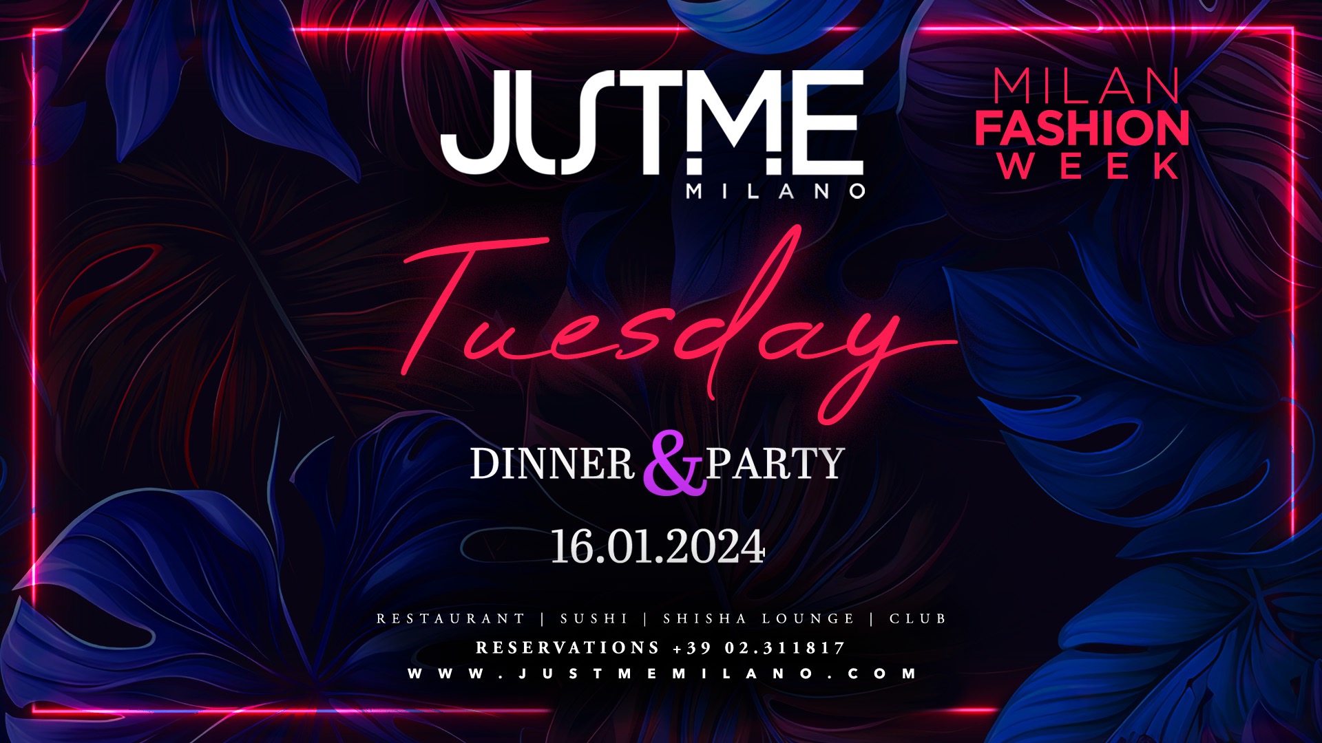 Tuesday Night - MFW UE