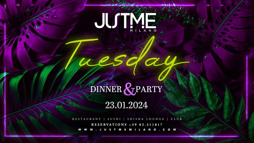 Cartel del evento Tuesday Night - UE