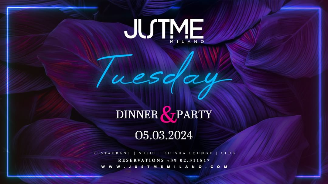 Tuesday Night - UE-Eventplakat