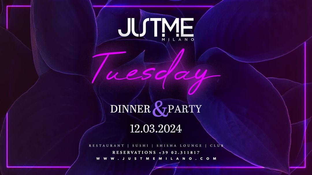Tuesday Night - UE event cover