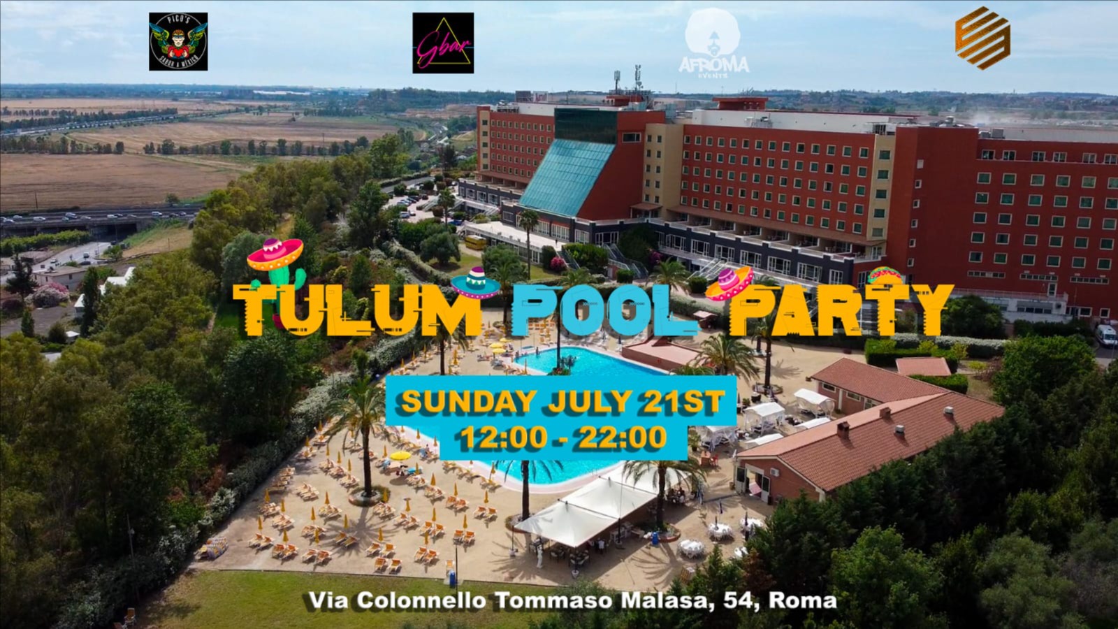 Tulum Pool Party @ Marriott Park Hotel Rome image