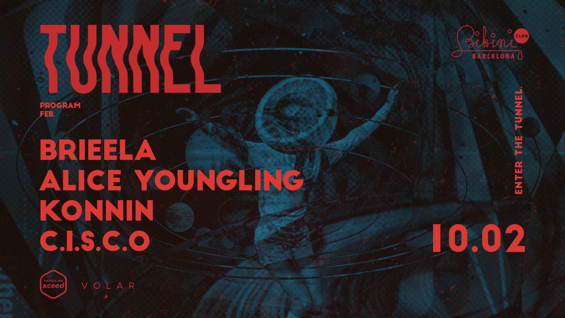 Tunnel pres. Brieela, Alice Youngling, Konnin, C.I.S.C.O image