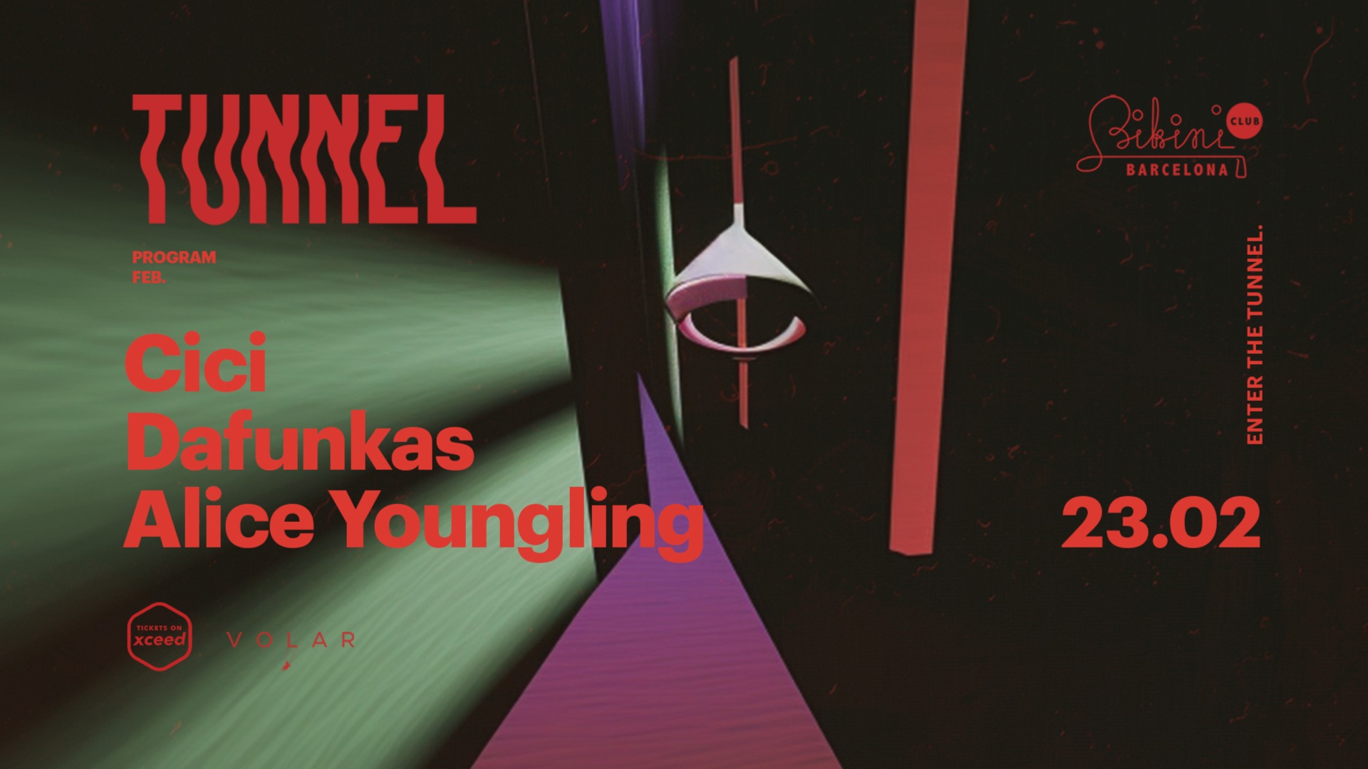 Tunnel pres. Cici, Dafunkas, Alice Youngling image