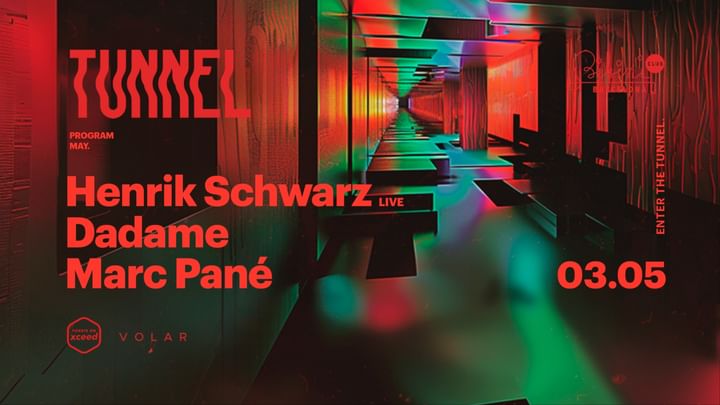 Cover for event: Tunnel pres. Henrik Schwarz (Live), Dadame, Marc Pané