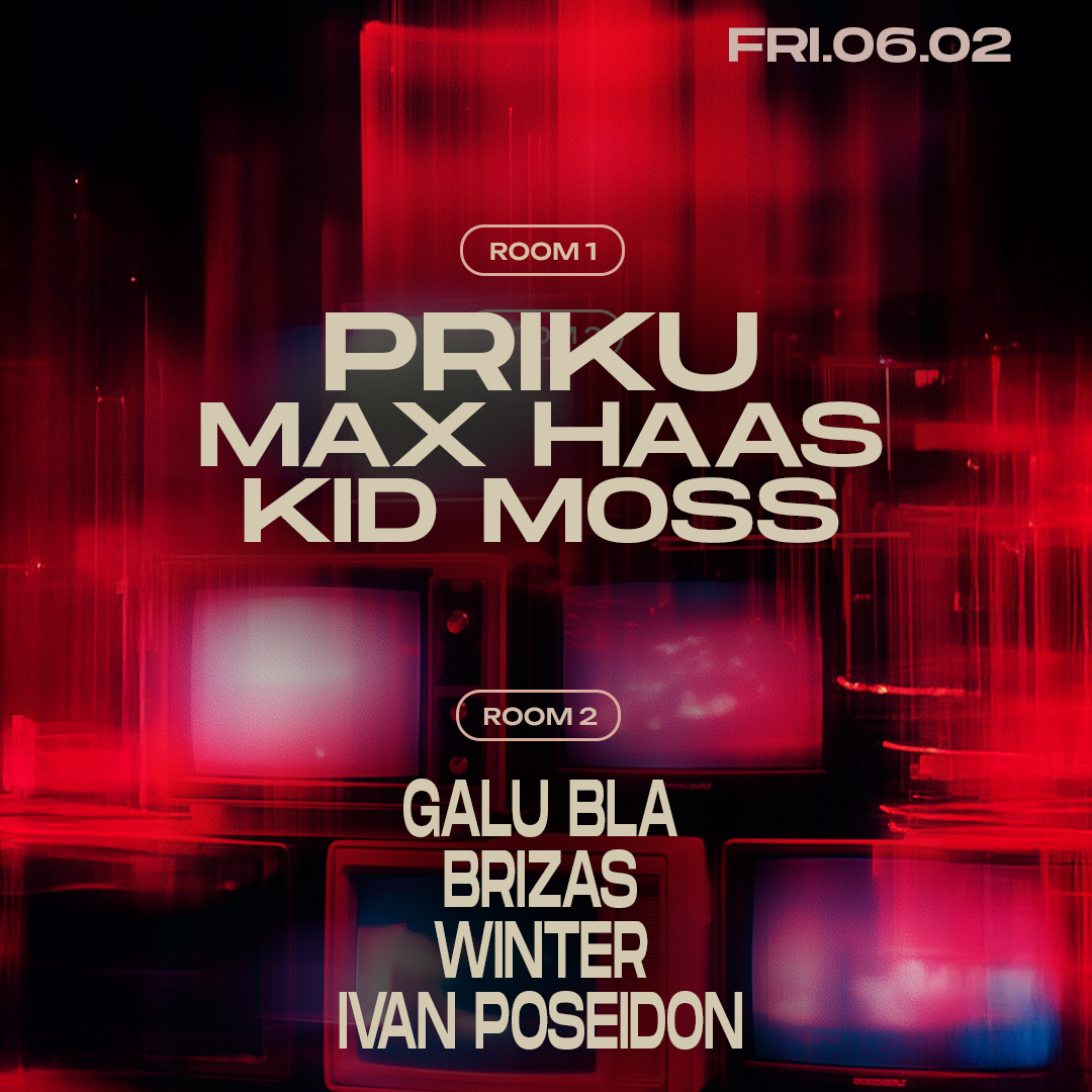 Tunnel presents: Priku, Max Haas, Kid Moss image