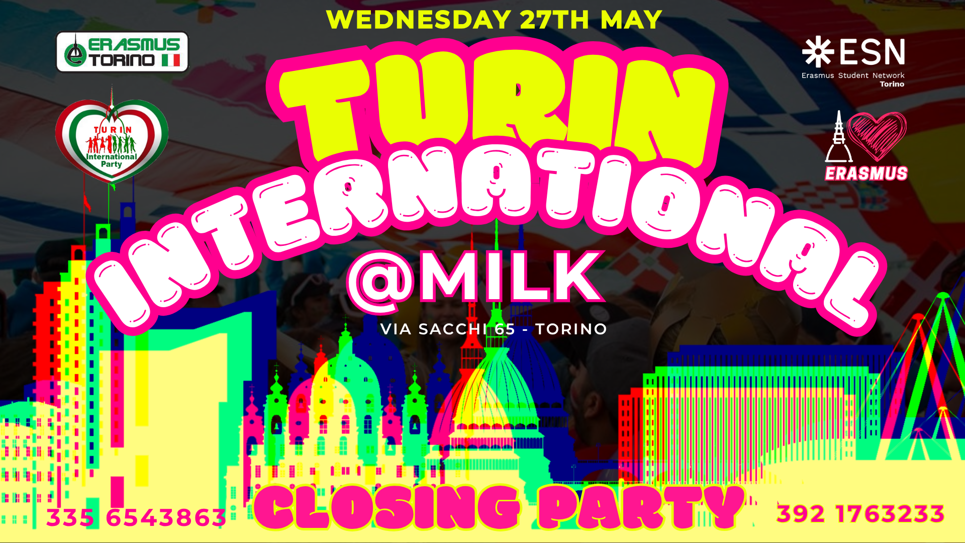 TURIN INTERNATIONAL - CLOSING PARTY image
