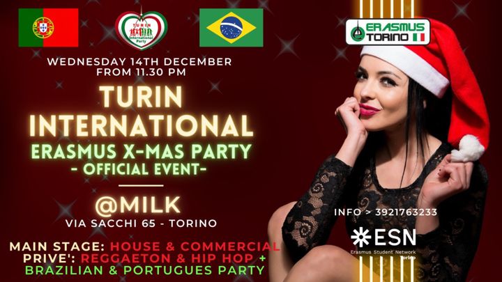 Cover for event: TURIN INTERNATIONAL X-MAS PARTY